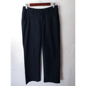 Patagonia Black Mystery Venga Rock Wide Straight Leg Womens Pants Size 8